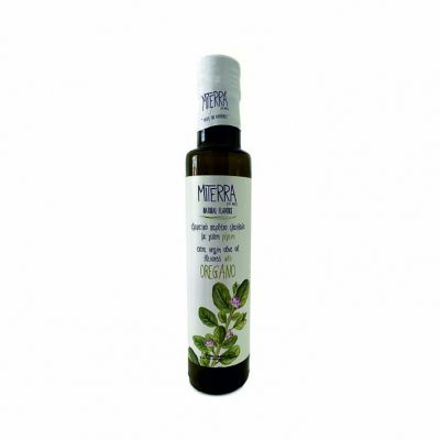 MiTerra - Kretas Extra natives Premium Oregano-Olivenöl aus der „Koroneiki“ Sorte 250ml