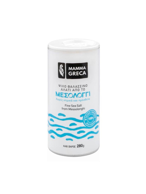 Meersalzstreuer aus Messolonghi von MAMMA GRECA (fein)