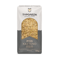 “Kastano”, Griechischer Brauner unbehandelter Langkorn Reis von “Tyroleza” 500g